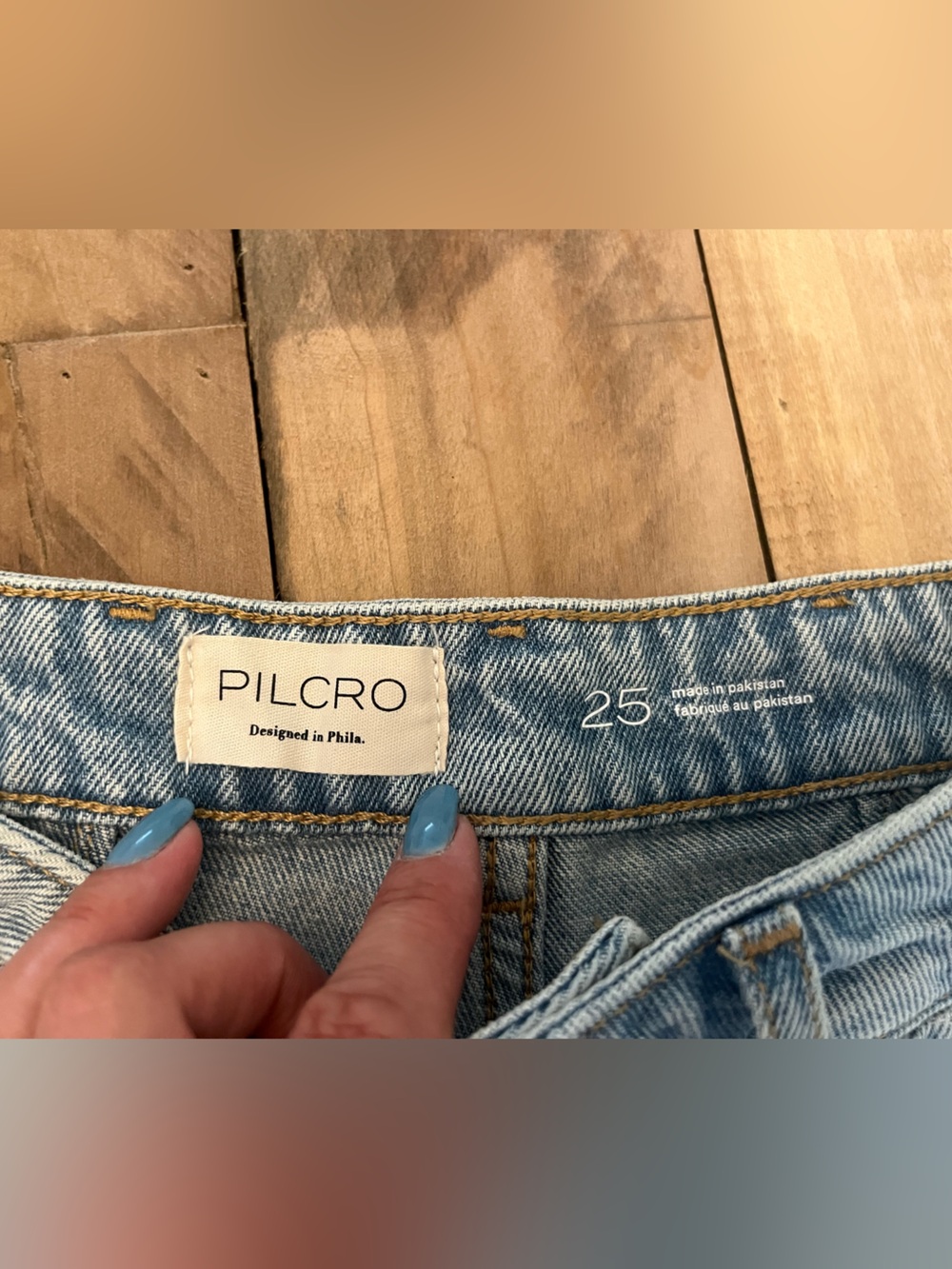 Anthropologie Pilcro Denim Shorts Size 25 NWT - Picture 2 of 5